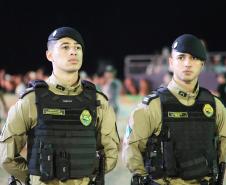 Polícia Militar do Paraná garante a segurança no penúltimo fim de semana de shows do Verão Maior