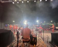 Polícia Militar do Paraná garante a segurança no penúltimo fim de semana de shows do Verão Maior