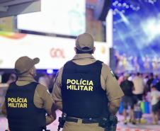 Polícia Militar do Paraná garante a segurança no penúltimo fim de semana de shows do Verão Maior