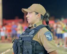 Polícia Militar do Paraná garante a segurança no penúltimo fim de semana de shows do Verão Maior