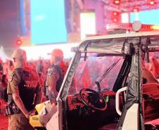 Polícia Militar do Paraná garante a segurança no penúltimo fim de semana de shows do Verão Maior