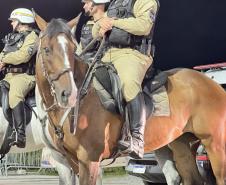 Polícia Militar do Paraná garante a segurança no penúltimo fim de semana de shows do Verão Maior