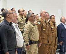 Solenidade de entrega de comando do 5º Comando Regional de Polícia Militar da PMPR