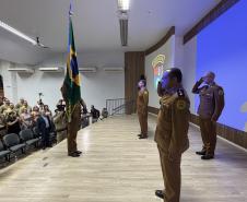 Solenidade de entrega de comando do 5º Comando Regional de Polícia Militar da PMPR