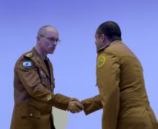 Solenidade de entrega de comando do 5º Comando Regional de Polícia Militar da PMPR