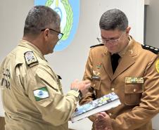 Solenidade de entrega de comando do 5º Comando Regional de Polícia Militar da PMPR