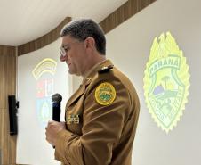 Solenidade de entrega de comando do 5º Comando Regional de Polícia Militar da PMPR