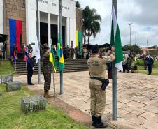 PMPR participa de solenidade alusiva aos 131 anos do Cerco da Lapa