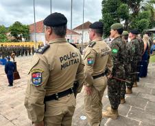 PMPR participa de solenidade alusiva aos 131 anos do Cerco da Lapa