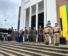 PMPR participa de solenidade alusiva aos 131 anos do Cerco da Lapa