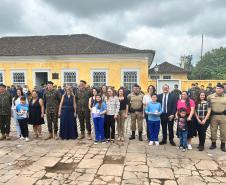PMPR participa de solenidade alusiva aos 131 anos do Cerco da Lapa