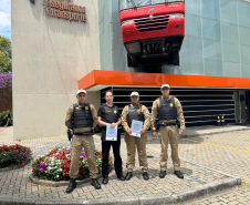 BPTran participa da semana pedagógica do D.E.R