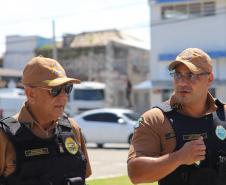 Chefe do Estado-Maior da PMPR realiza visita técnica aos locais do Carnaval 2025 em Guaratuba