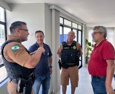 Chefe do Estado-Maior da PMPR realiza visita técnica aos locais do Carnaval 2025 em Guaratuba