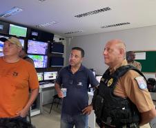 Chefe do Estado-Maior da PMPR realiza visita técnica aos locais do Carnaval 2025 em Guaratuba