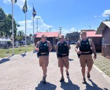 Chefe do Estado-Maior da PMPR realiza visita técnica aos locais do Carnaval 2025 em Guaratuba