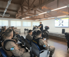 BPTran inicia Curso de Motociclista Policial com 30 alunos