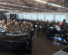 BPTran inicia Curso de Motociclista Policial com 30 alunos
