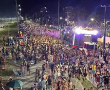 O evento reuniu aproximadamente 230 mil pessoas, consolidou-se como uma das maiores atrações do carnaval no litoral paranaense