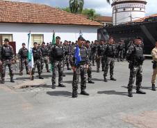 Polícia Militar do Paraná realiza solenidade que marca passagem de comando no Batalhão de Polícia de Choque