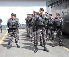 Polícia Militar do Paraná realiza solenidade que marca passagem de comando no Batalhão de Polícia de Choque