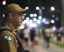 Para garantir a ordem e a segurança, a PMPR mobilizou um efetivo reforçado