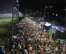 O evento que reuniu mais de 150 mil pessoas contou  com um forte esquema de policiamento preventivo e ostensivo