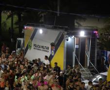 Para garantir a ordem e a segurança, a PMPR mobilizou um efetivo reforçado