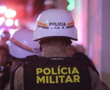 A presença ostensiva da corporação garantiu um ambiente seguro para todos os 8000 mil moradores e turistas