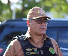 A atuação da PMPR contou com diversas modalidades de policiamento