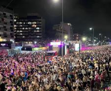 O evento que reuniu mais de 150 mil pessoas contou  com um forte esquema de policiamento preventivo e ostensivo