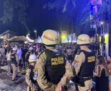 Para garantir um evento seguro e organizado que reuniu mais de 1500 pessoas, a Polícia Militar do Paraná (PMPR) executou um planejamento estratégico