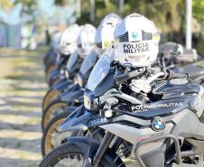 A atuação da PMPR contou com diversas modalidades de policiamento