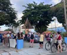 A atuação da PMPR contou com diversas modalidades de policiamento