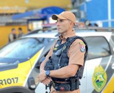 A atuação da PMPR contou com diversas modalidades de policiamento