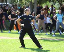 PMPR realiza evento em homenagem às policiais militares no Mês da Mulher