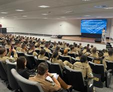 Polícia Militar do Paraná realiza nivelamento da Patrulha Maria da Penha com foco na Operação Mulher Segura