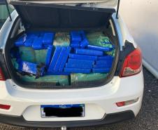 Polícia Militar do Paraná apreende 470 quilos de maconha em rodovia estadual da região Noroeste