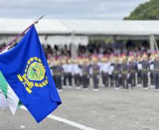 Polícia Militar do Paraná realiza solenidade de entrega do Espadim Tiradentes na Academia do Guatupê