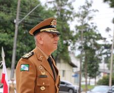 Polícia Militar do Paraná realiza solenidade alusiva a Tiradentes na Academia do Guatupê