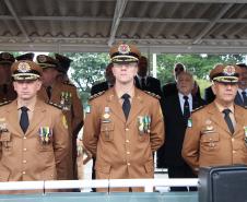 Polícia Militar do Paraná realiza solenidade alusiva a Tiradentes na Academia do Guatupê