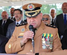 Polícia Militar do Paraná realiza solenidade alusiva a Tiradentes na Academia do Guatupê