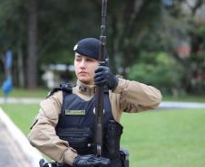 Polícia Militar do Paraná realiza solenidade de entrega do Espadim Tiradentes na Academia do Guatupê