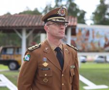 Polícia Militar do Paraná realiza solenidade de entrega do Espadim Tiradentes na Academia do Guatupê