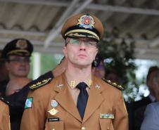 Polícia Militar do Paraná realiza solenidade de entrega do Espadim Tiradentes na Academia do Guatupê