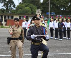 Polícia Militar do Paraná realiza solenidade de entrega do Espadim Tiradentes na Academia do Guatupê