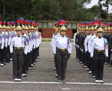 Polícia Militar do Paraná realiza solenidade de entrega do Espadim Tiradentes na Academia do Guatupê