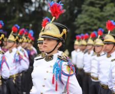 Polícia Militar do Paraná realiza solenidade de entrega do Espadim Tiradentes na Academia do Guatupê