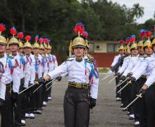Polícia Militar do Paraná realiza solenidade de entrega do Espadim Tiradentes na Academia do Guatupê