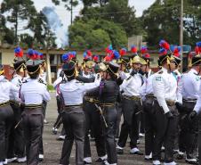Polícia Militar do Paraná realiza solenidade de entrega do Espadim Tiradentes na Academia do Guatupê